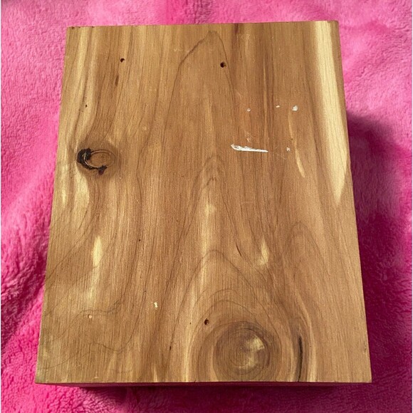 Wooden Box  Bear Family Nature Scene Keepsake Gift Quote Love Notes Bronson MO - Picture 5 of 14